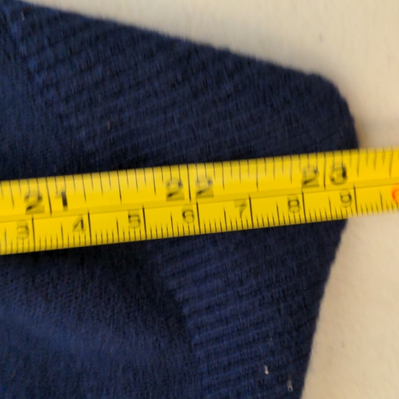 Carolyn Taylor dark blue cardigan sweater - Picture 8 of 8